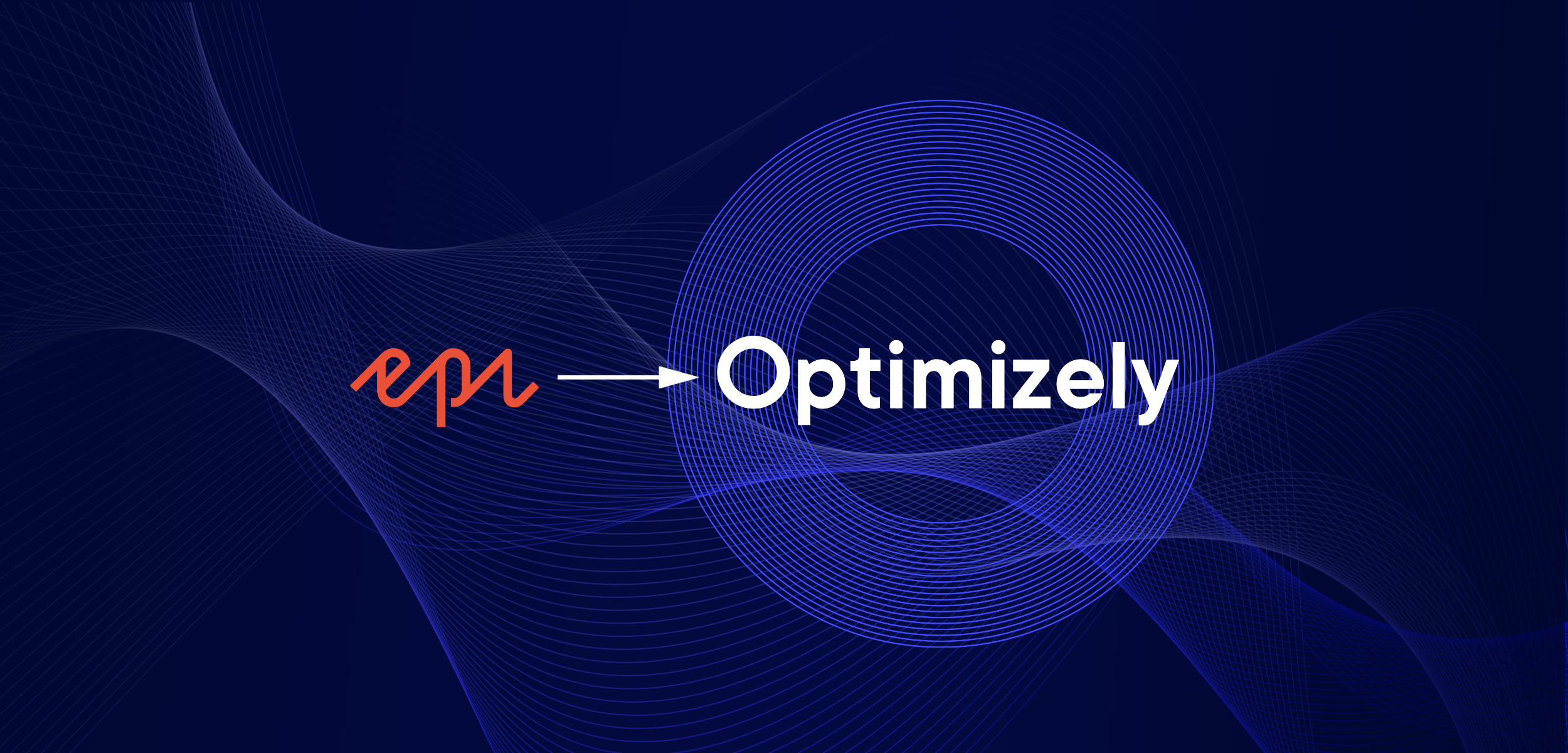 Episerver logo transitioning to Optimizely