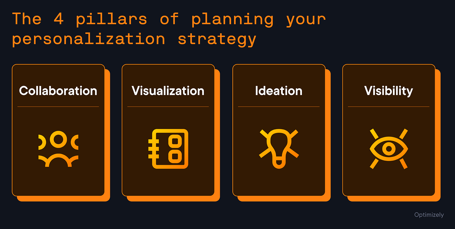 personalization planning pillars