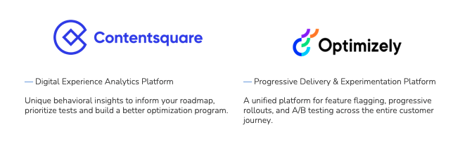 Comparing Optimizely and Contentsquare